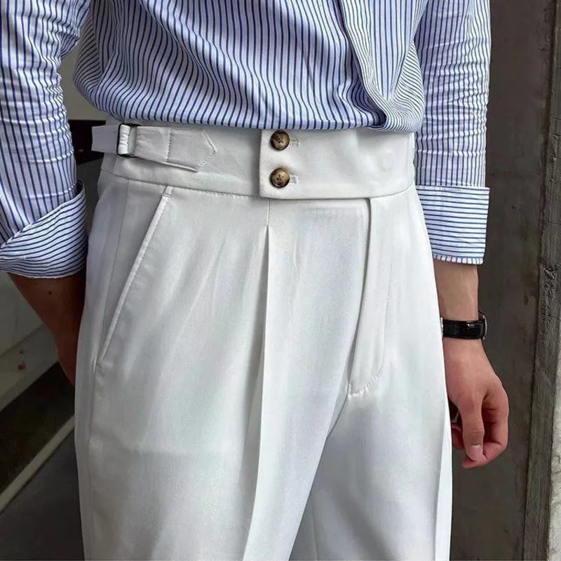 Adjustable British Men's Trousers - Adam