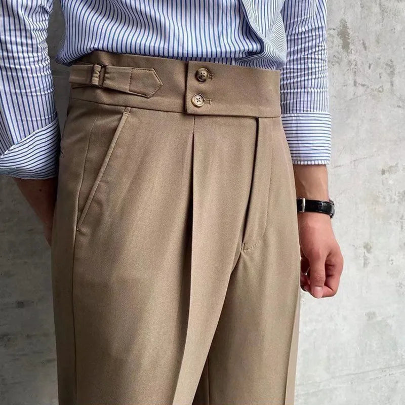 Adjustable British Men's Trousers - Adam