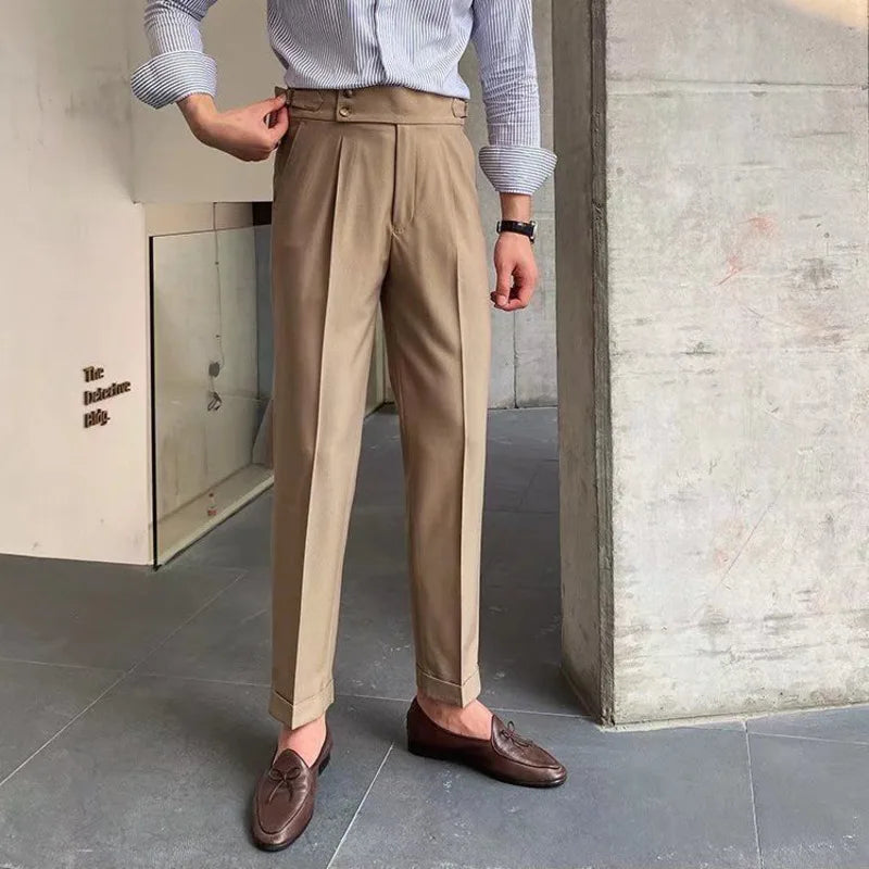 Adjustable British Men's Trousers - Adam