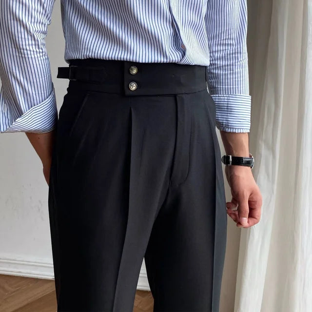 Adjustable British Men's Trousers - Adam