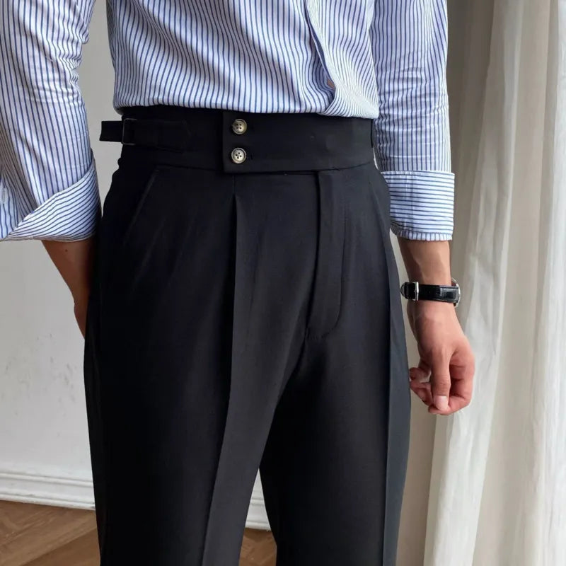 Adjustable British Men's Trousers - Adam