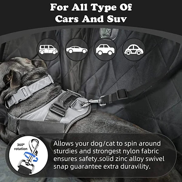 Adjustable Car Dog Lead