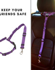Adjustable Car Dog Lead