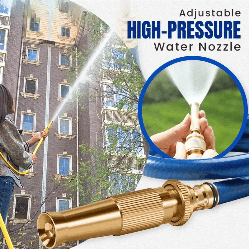 Adjustable High-Pressure Water Spray Nozzle