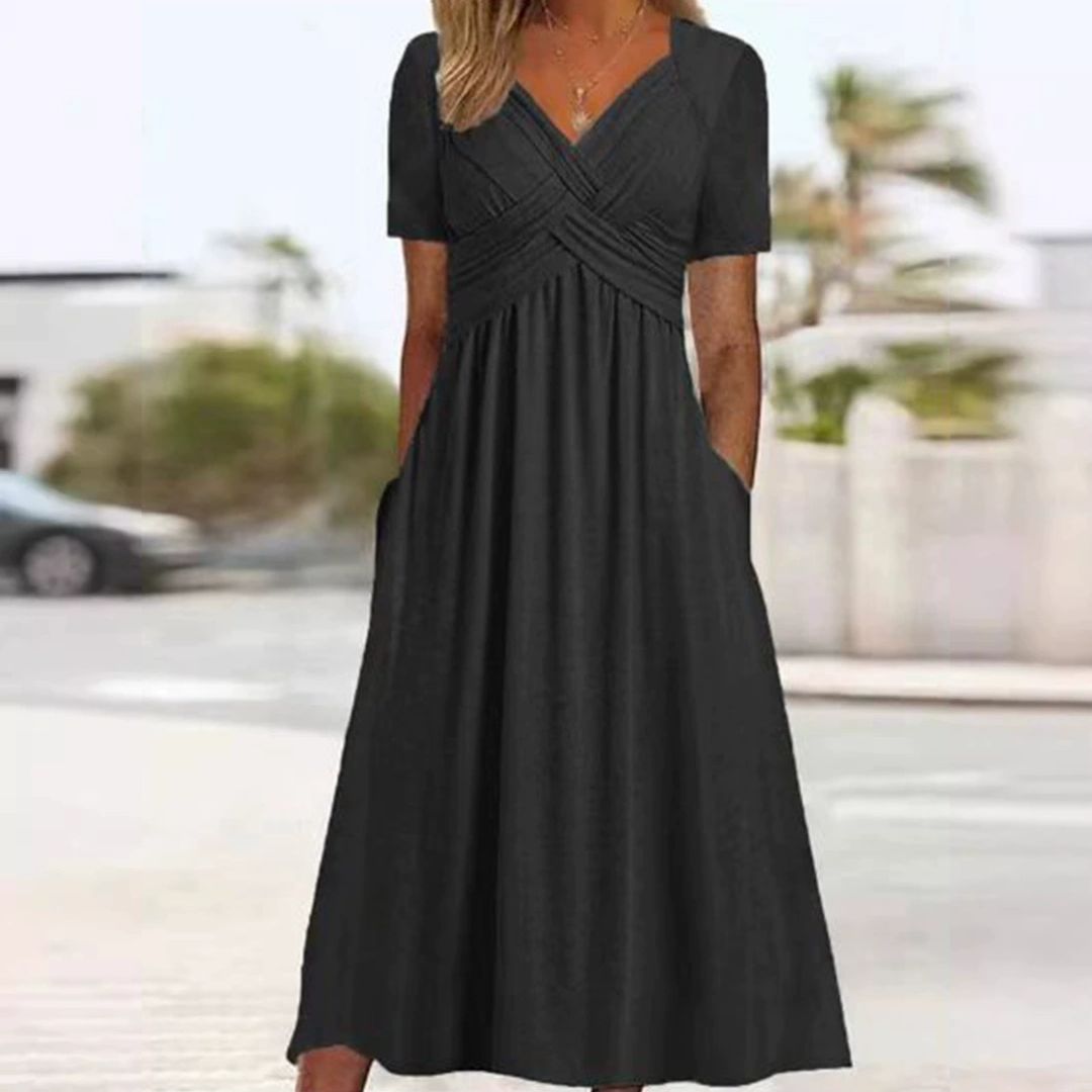 Adrianna - Dress in Flattering Elegance