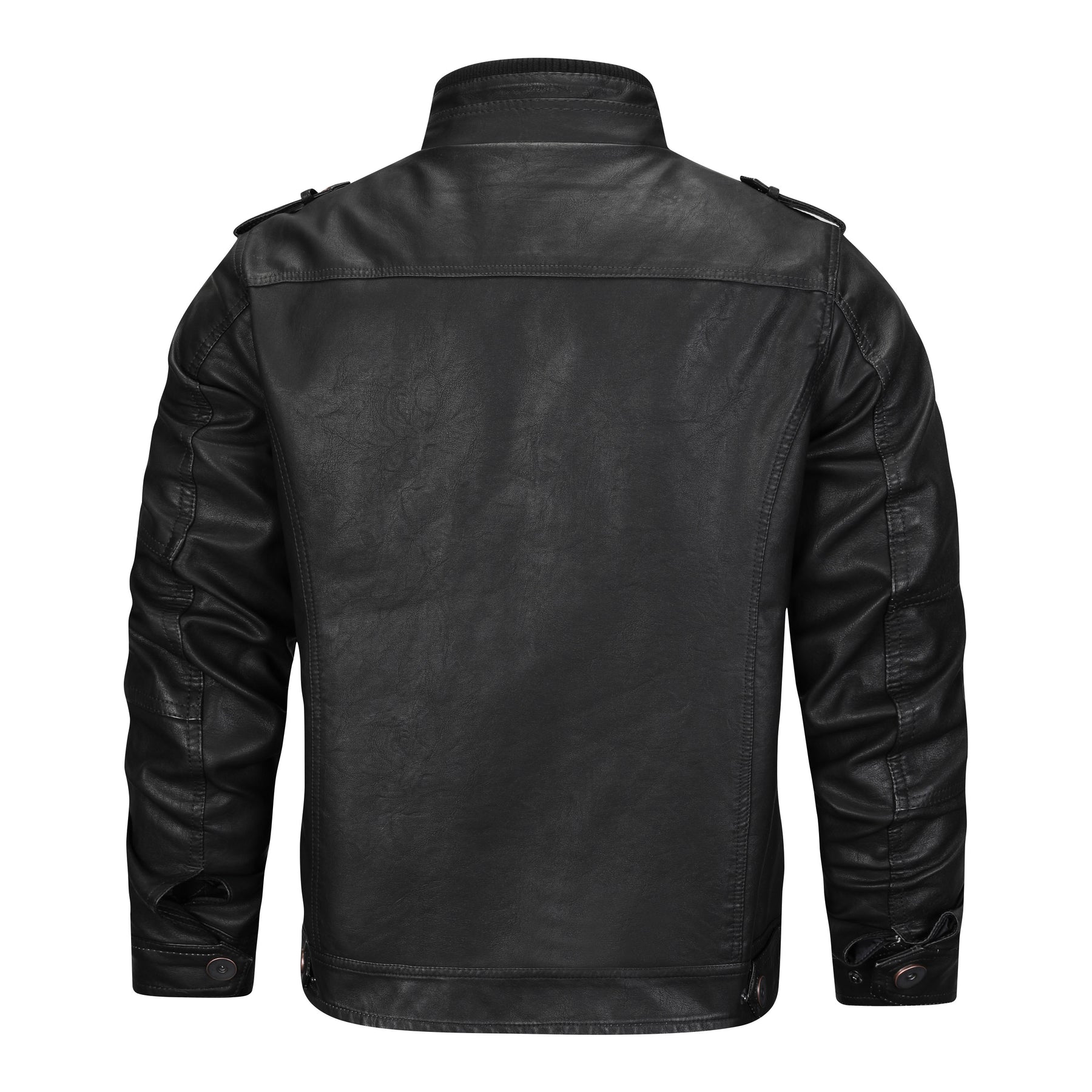 Adwin – Black Leather Men's Jacket