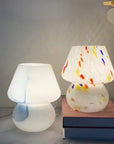 Aesthetic Glass Mushroom Lamp - LumiMush