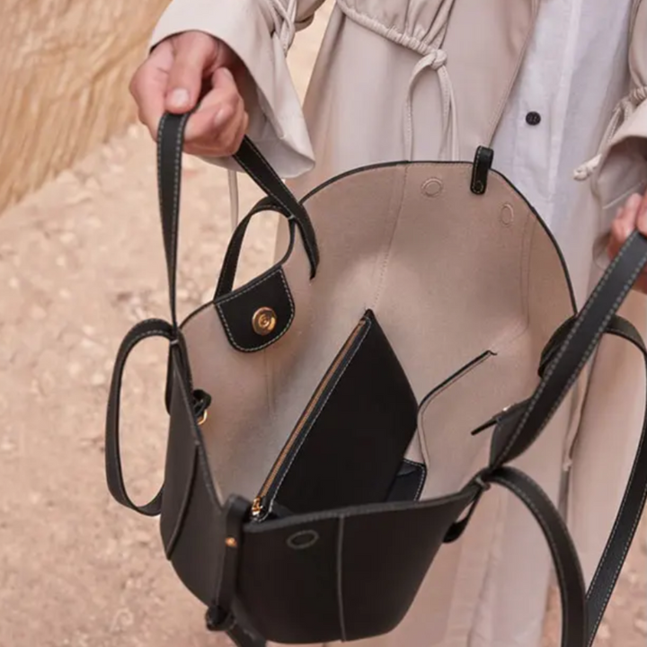 Albina - Stylish Leather Handbag