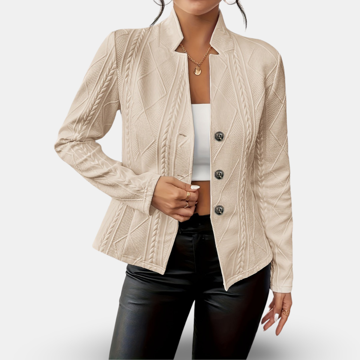Aleeja - Premium Fitted Cardigan