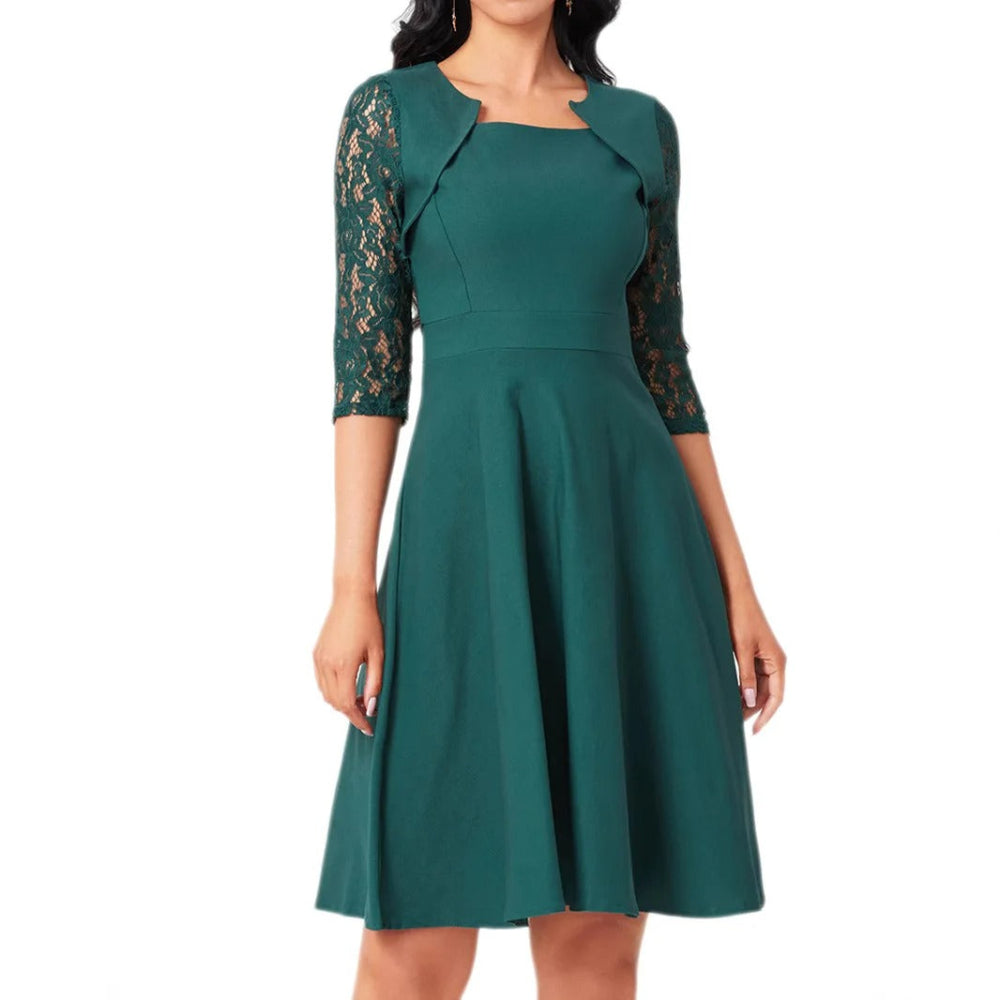 Aletta – Elegant Maxi Dress with Floral Print