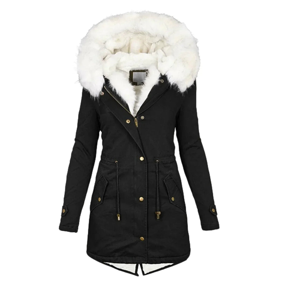 Alfreda - Winter Jacket with Fur Lining
