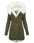 Alfreda - Winter Jacket with Fur Lining