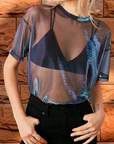 Alicia – Sexy Sheer Women's Top for a Bold Look