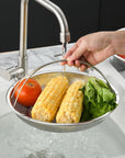 All-in-One Stainless Steel Steamer with Handle
