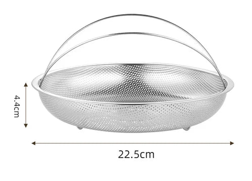 All-in-One Stainless Steel Steamer with Handle