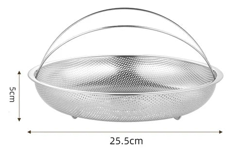 All-in-One Stainless Steel Steamer with Handle