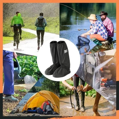 All-round long waterproof boot covers