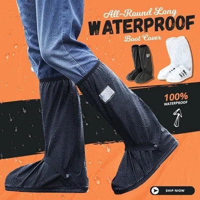 All-round long waterproof boot covers