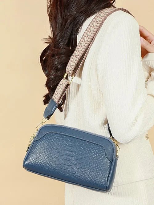 Alligator Pattern Women's Shoulder Bag