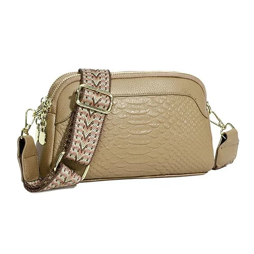 Alligator Pattern Women's Shoulder Bag