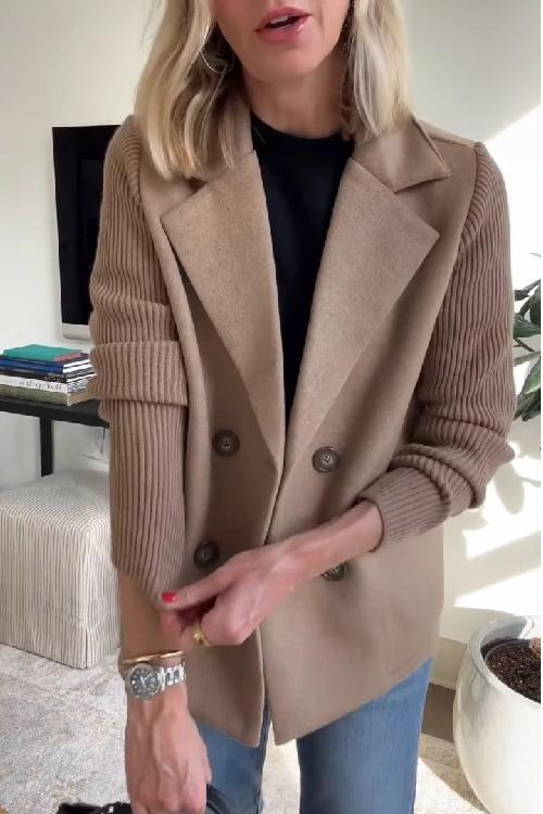 Allison - Elegant Knit Blazer