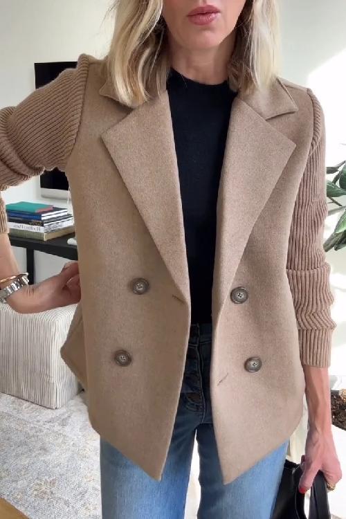 Allison - Elegant Knit Blazer
