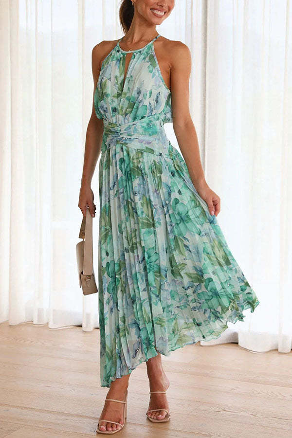 Aloysia - Floral Print Maxi Dress