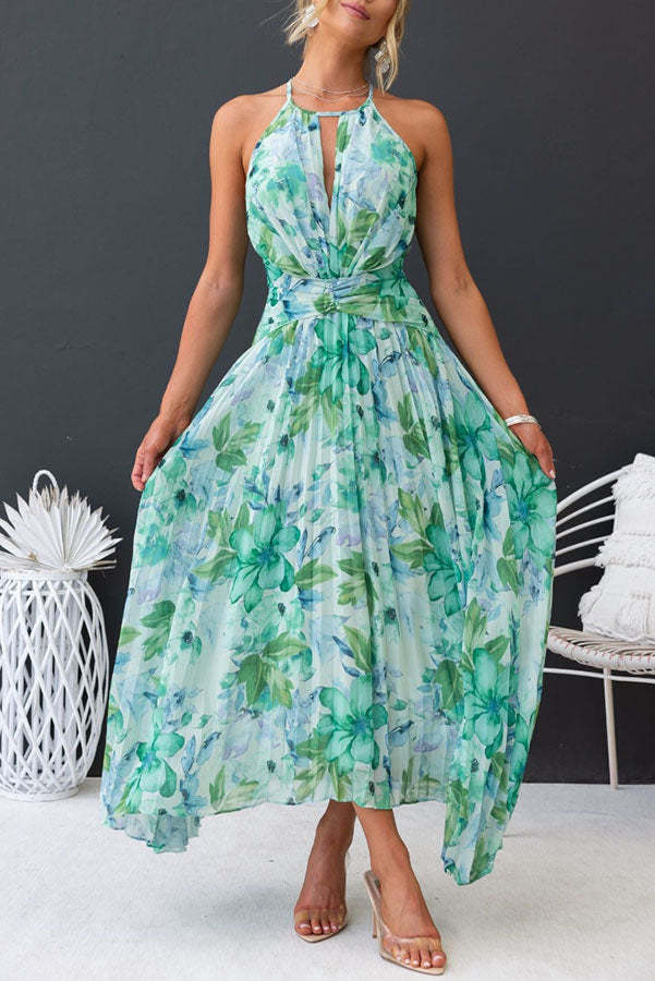 Aloysia - Floral Print Maxi Dress