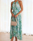 Aloysia - Floral Print Maxi Dress