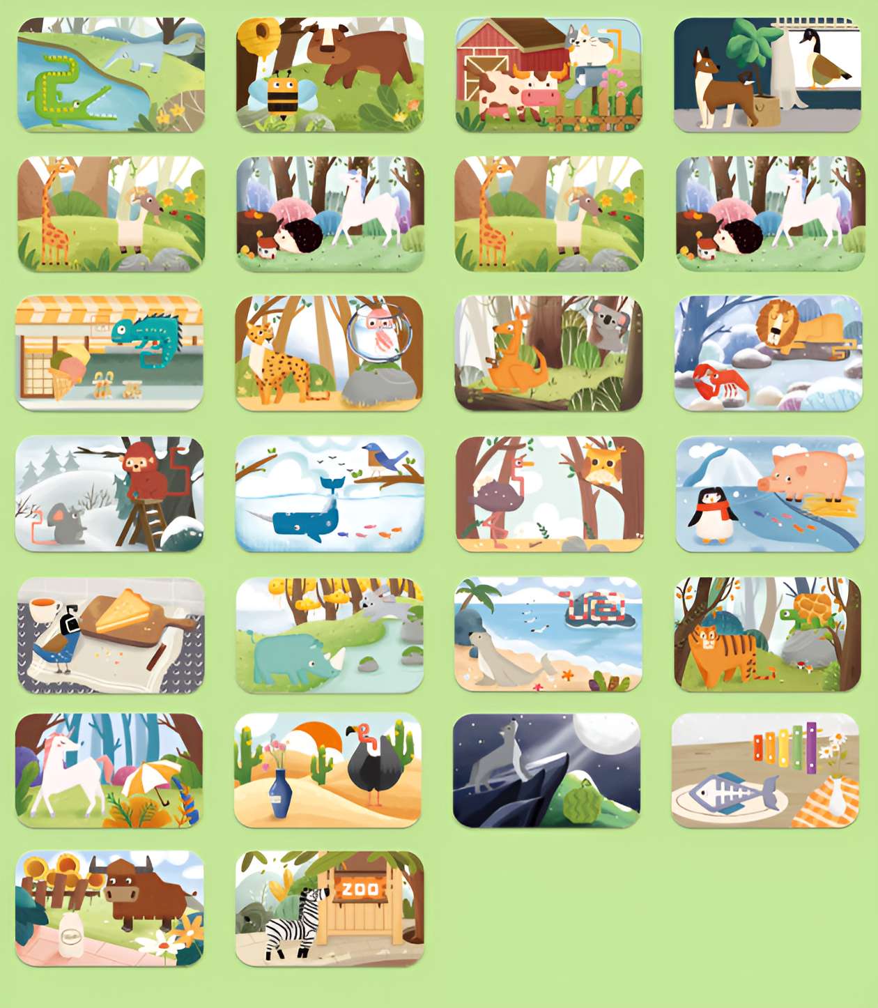 Alphabets & Numbers Wooden Flash Cards