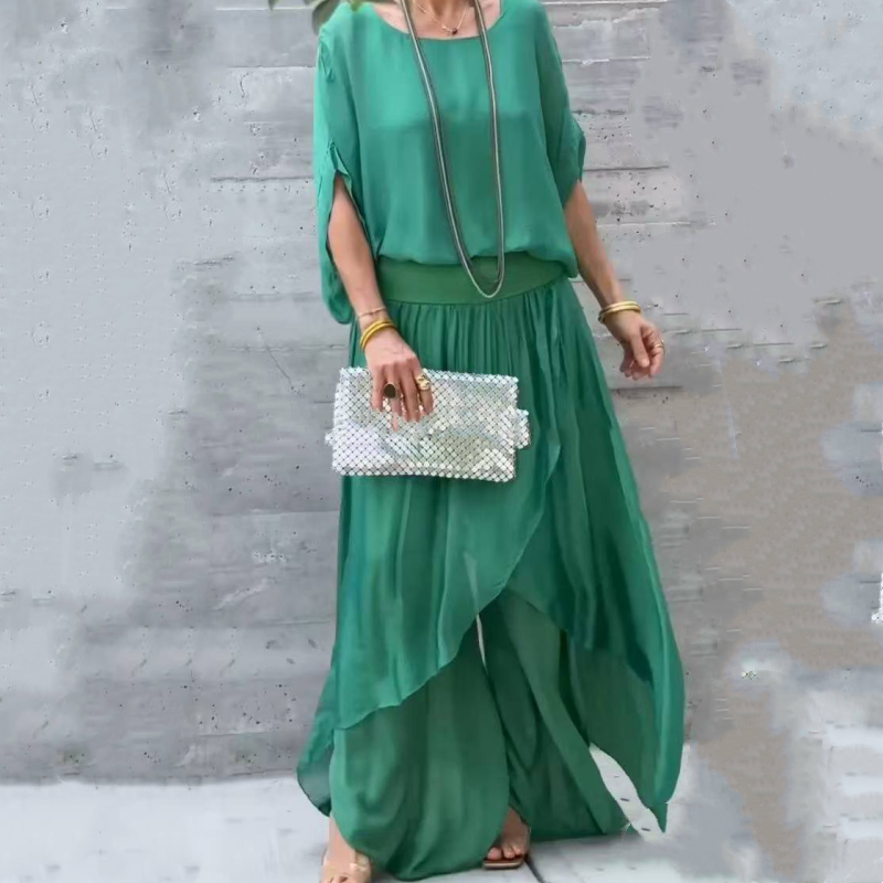 Alyson - Two-Piece Chiffon Set