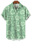 Amigo - 3D Flower Plant Print Hawaii Shirt