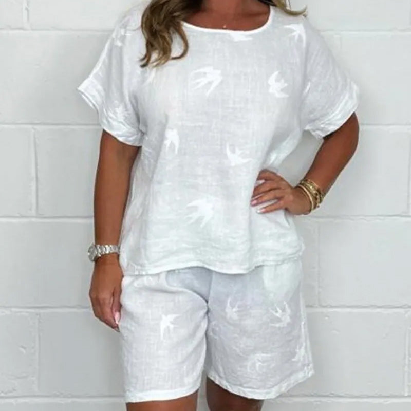 Andriana - Stylish Printed Two-Piece Set