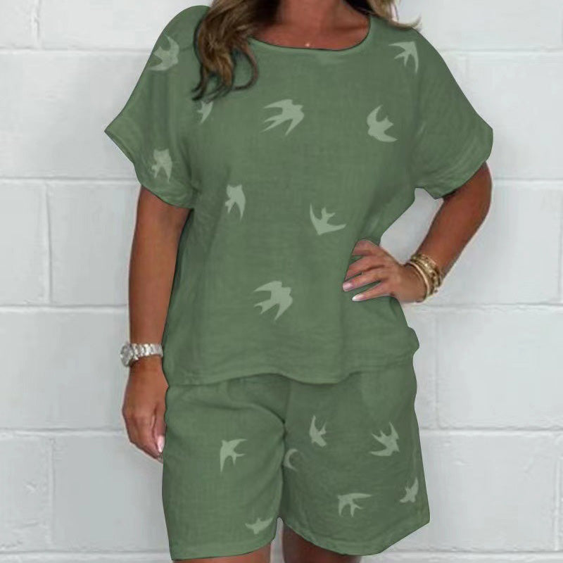 Andriana - Stylish Printed Two-Piece Set