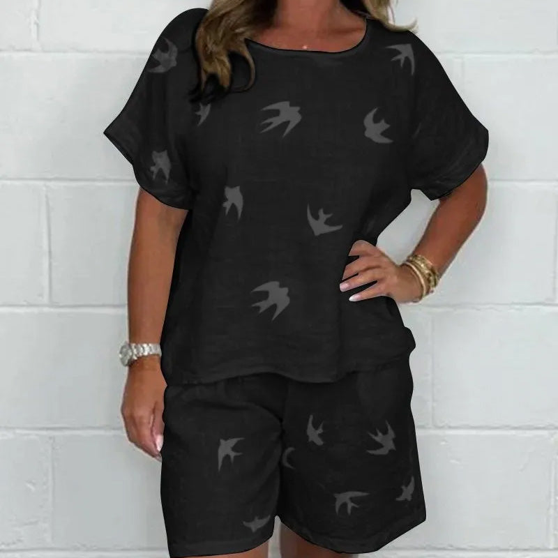 Andriana - Stylish Printed Two-Piece Set