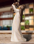 Angel of Friendship Dog Monument Figurine