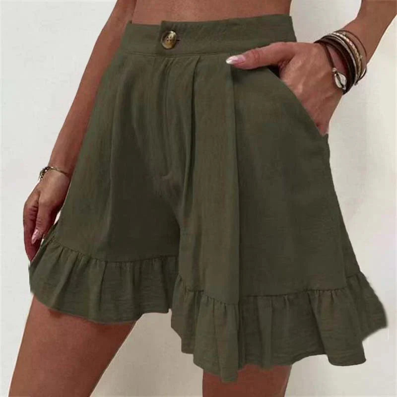 Angela - Plain Coloured Shorts