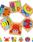 Animal Puzzles 6 PACK - Fascinating and Educational Puzzles