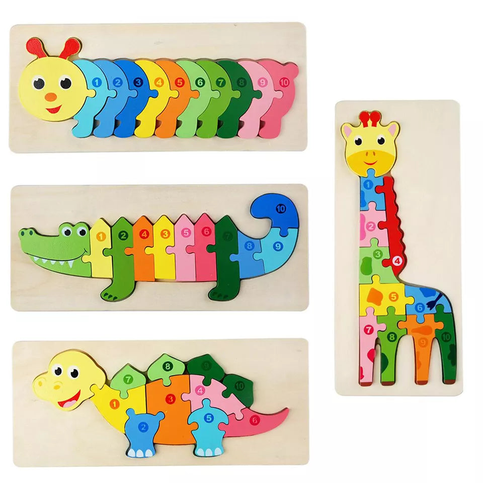 Animal Puzzles - Enhances Recognition and Skills