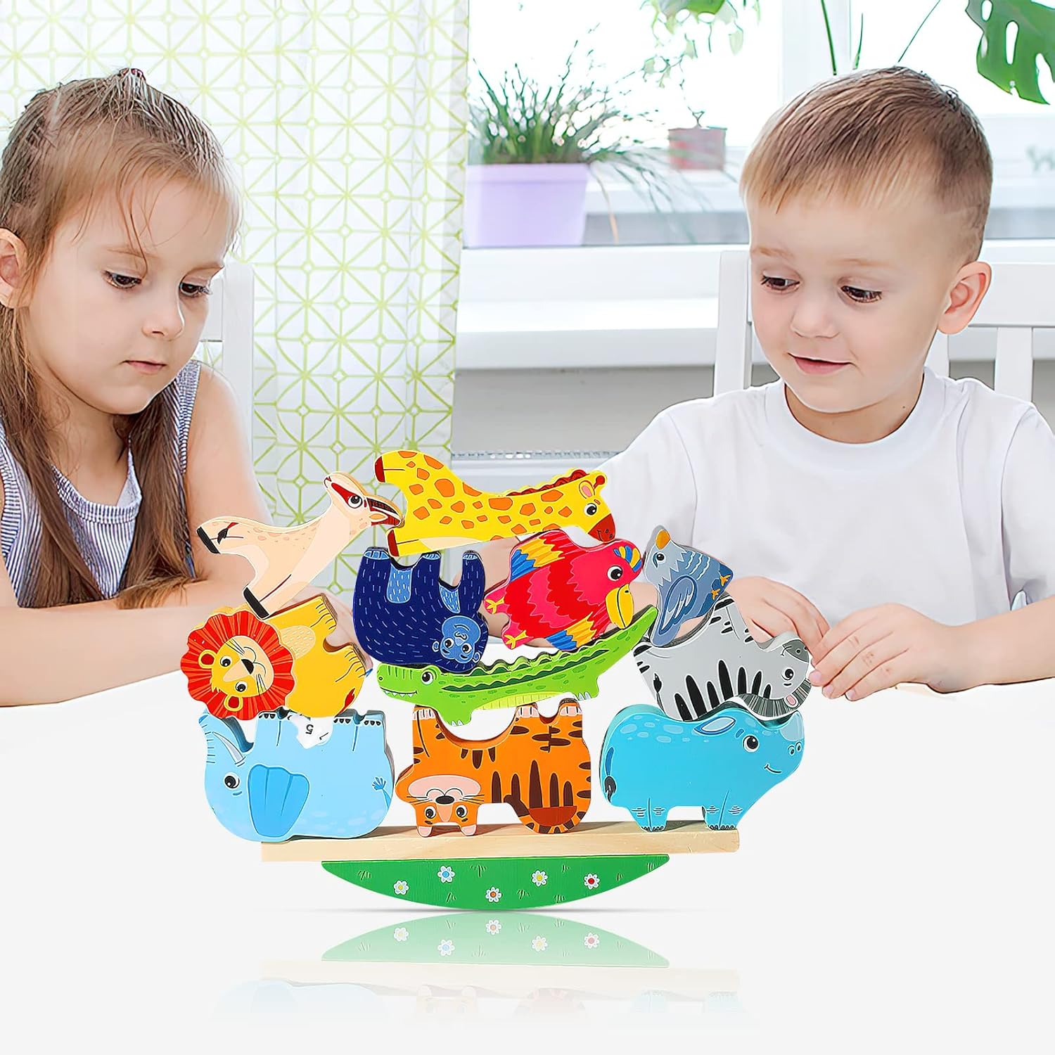 Animal Stacking Game - Promotes Cognition and Skills