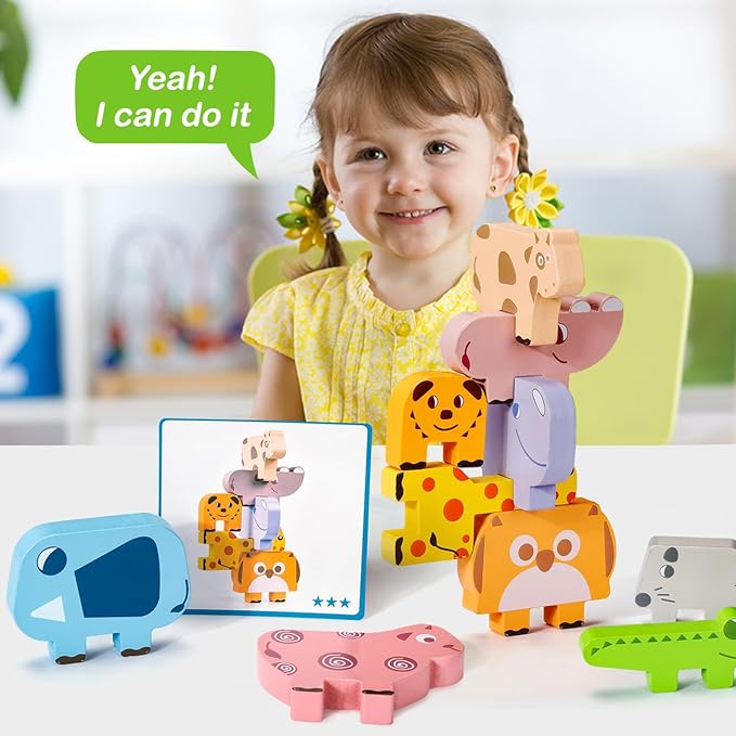 Animal Stacking Game - Promotes Cognition and Skills