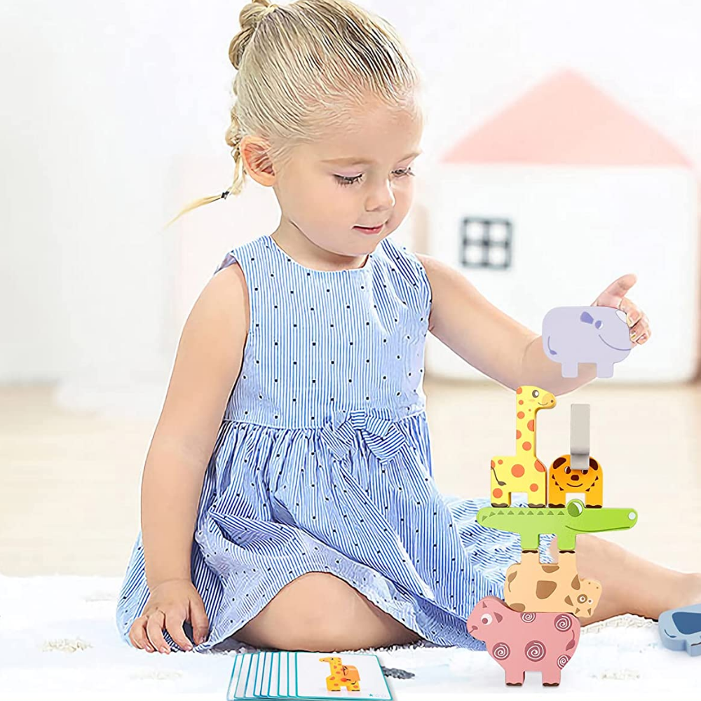 Animal Stacking - Improve your identification skills - Assembling game