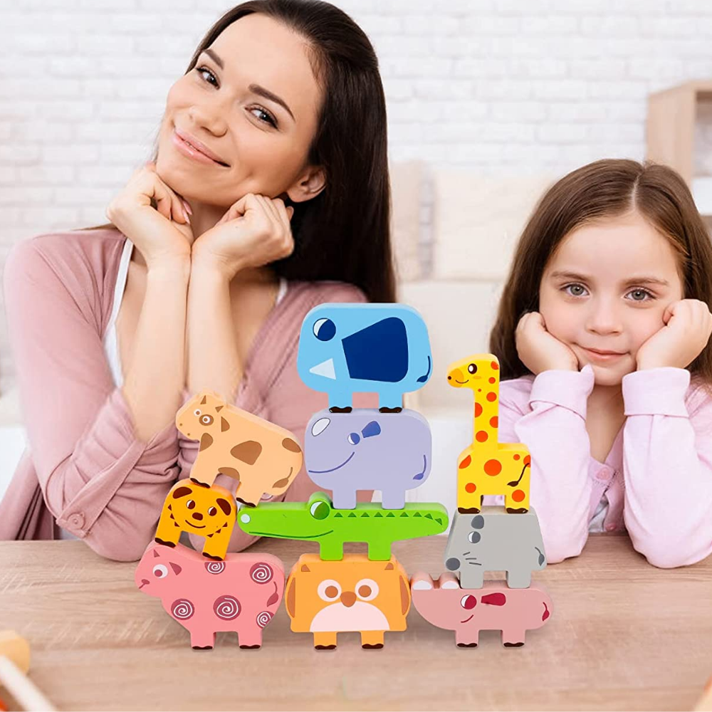 Animal Stacking - Improve your identification skills - Assembling game
