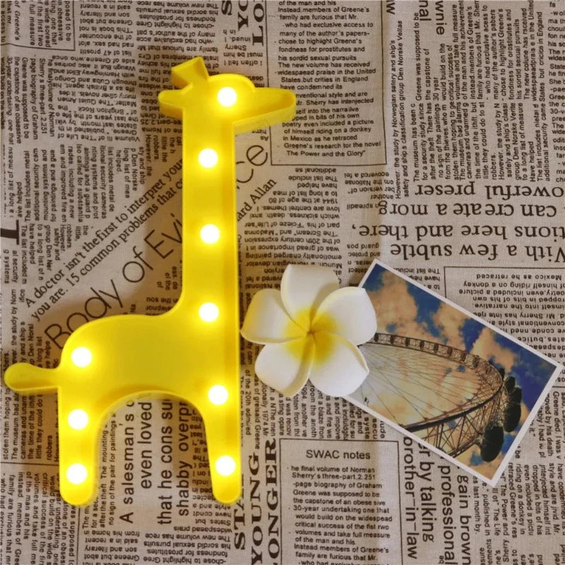 Animal Table Lamp - WildGlow