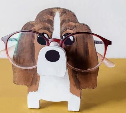 Animal Wooden Glasses Stand