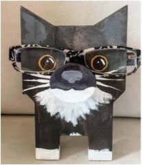 Animal Wooden Glasses Stand