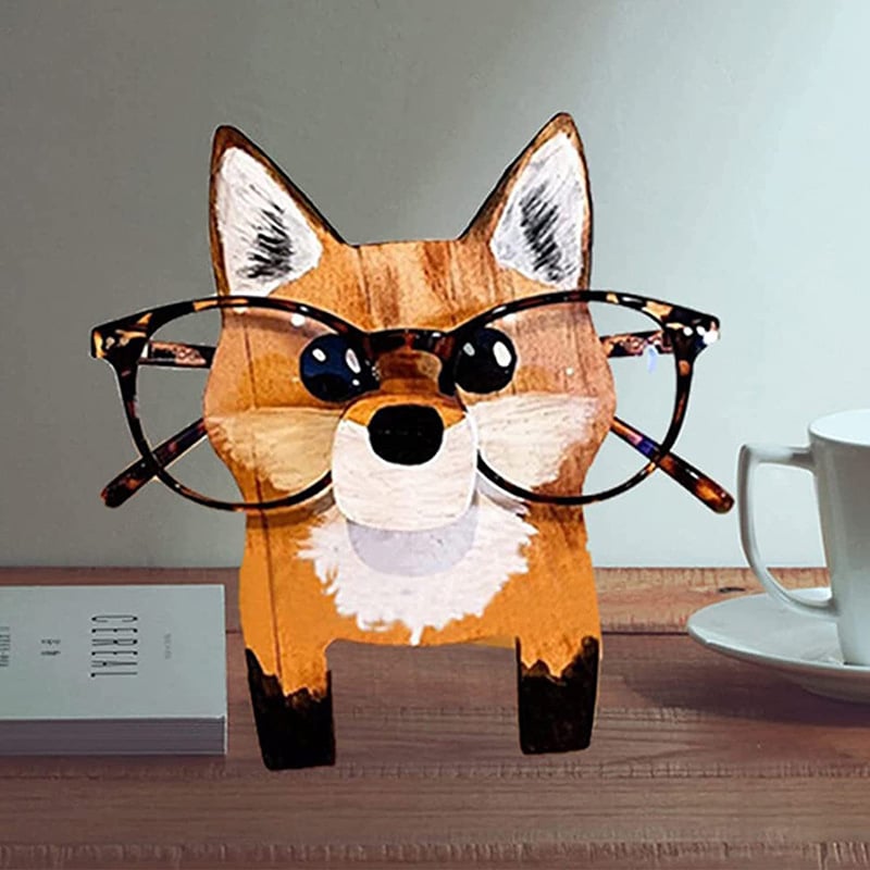 Animal Wooden Glasses Stand