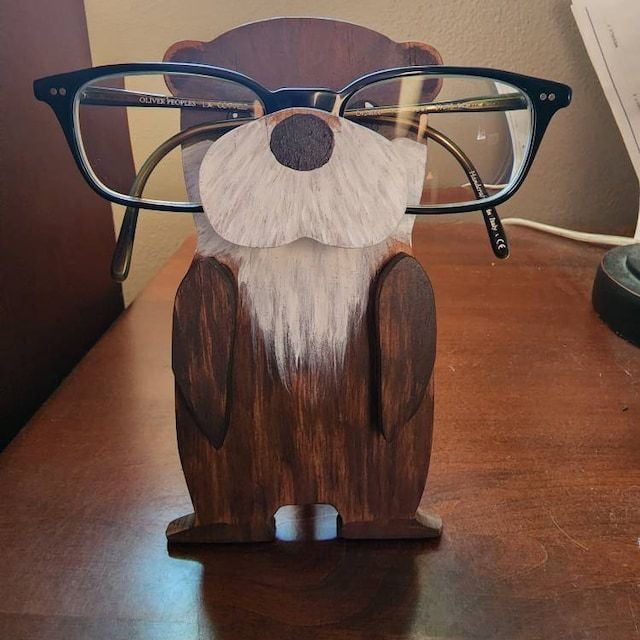 Animal Wooden Glasses Stand