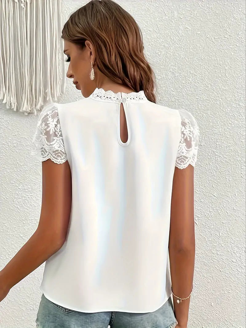 Anneliese - Elegant Lace Blouse