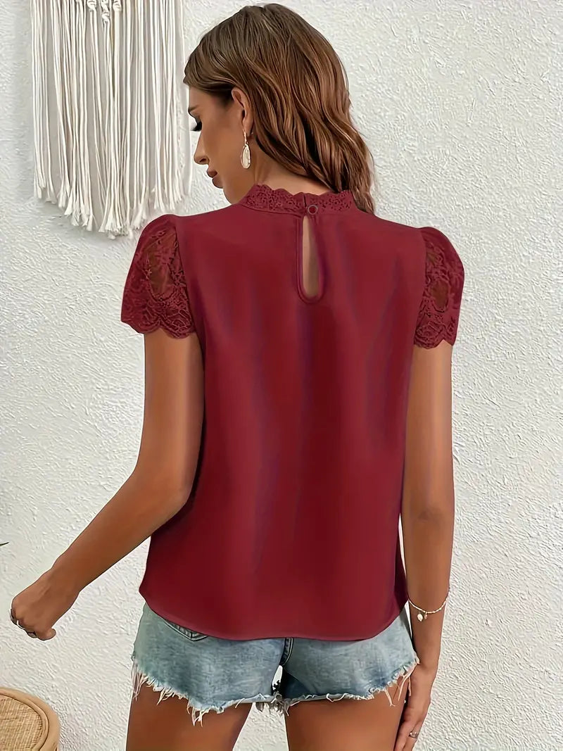 Anneliese - Elegant Lace Blouse
